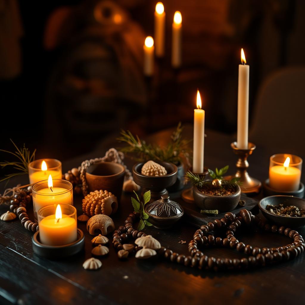 Objets rituels Vodoun